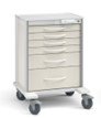 Innerspace Healthcare Pace 21 Cart, Bisque, 2-3", 1-6", 1-9" drawer, 33"H