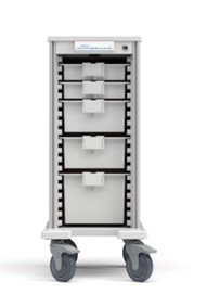 Innerspace Healthcare Narrow Pace 24, White frame only w/ FlexCell Interior