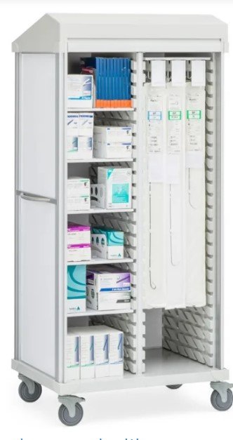 Innerspace Healthcare EP Configuration 28.75"d x 39"w x 81"h