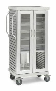 Innerspace Healthcare Roam Closed Suture Cart, 5 Shelves per Side