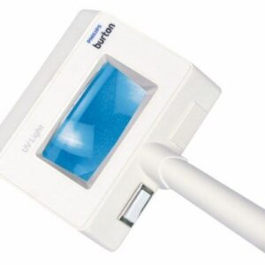 Burton Medical UV Light with Magnifier and two UV Bulbs